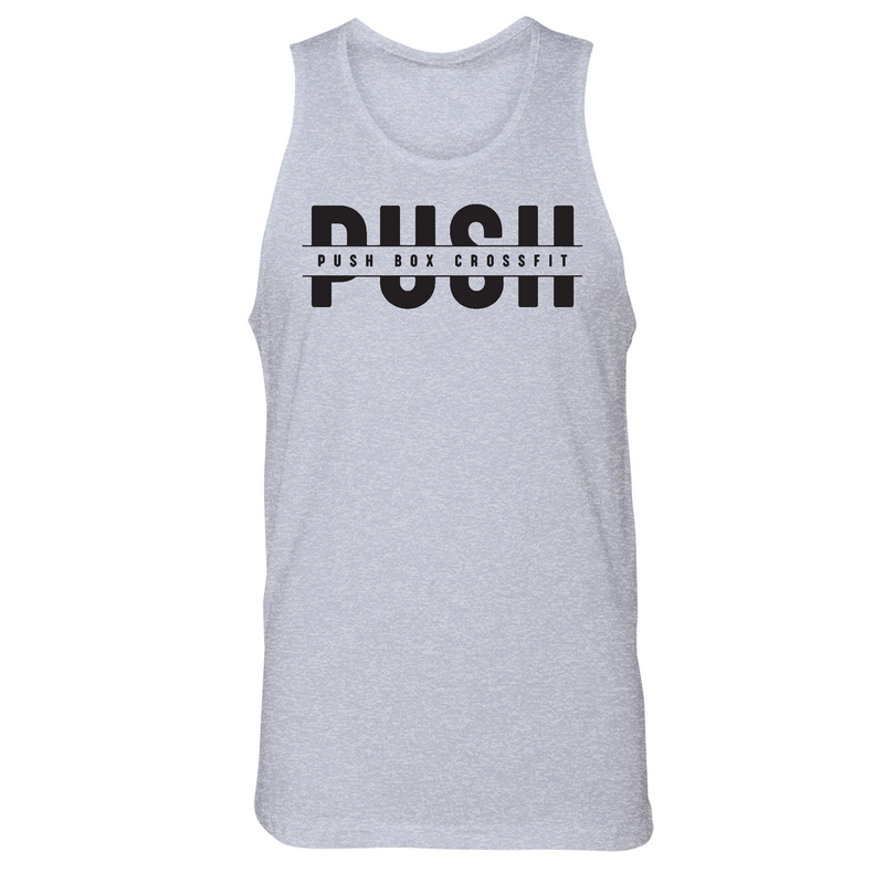 Mens Small Heather Gray Style_Tank Top