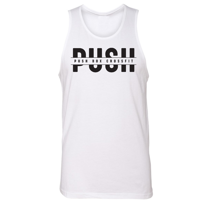 Mens Small White Style_Tank Top