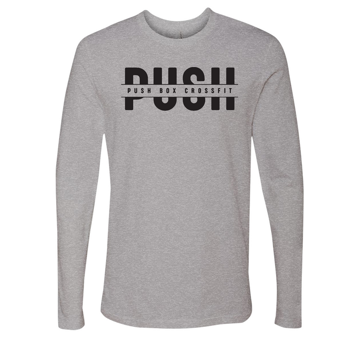 Mens Small Heather Gray Style_Long Sleeve
