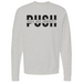 Mens Small Grey Heather Style_Sweatshirt