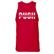 Mens Small Red Style_Tank Top