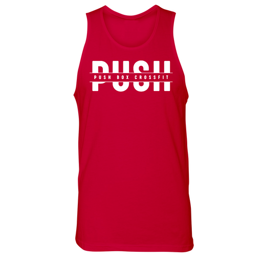 Mens Small Red Style_Tank Top