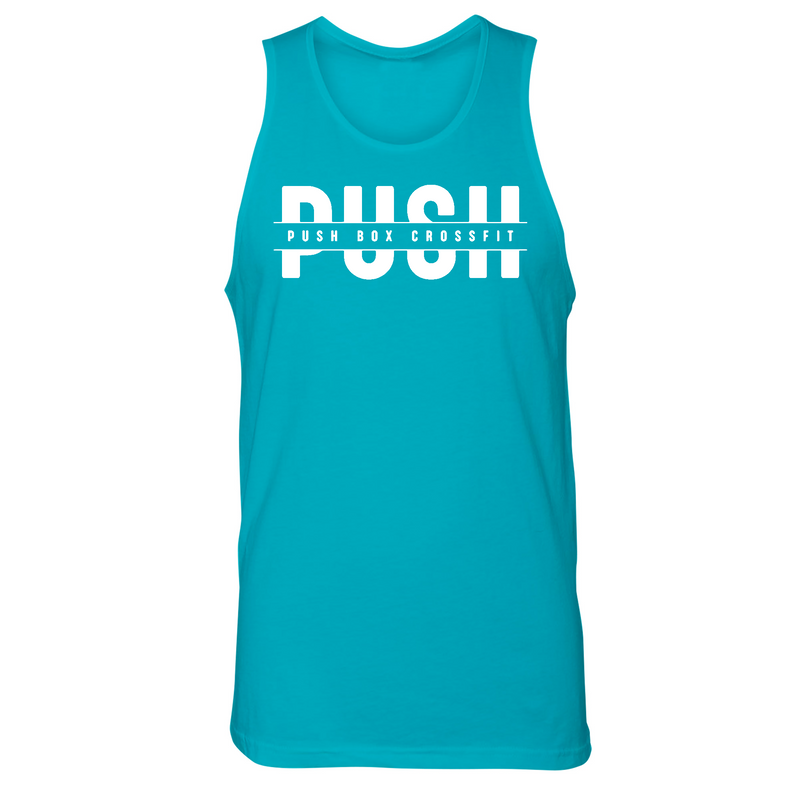 Mens Small Tahiti Blue Style_Tank Top