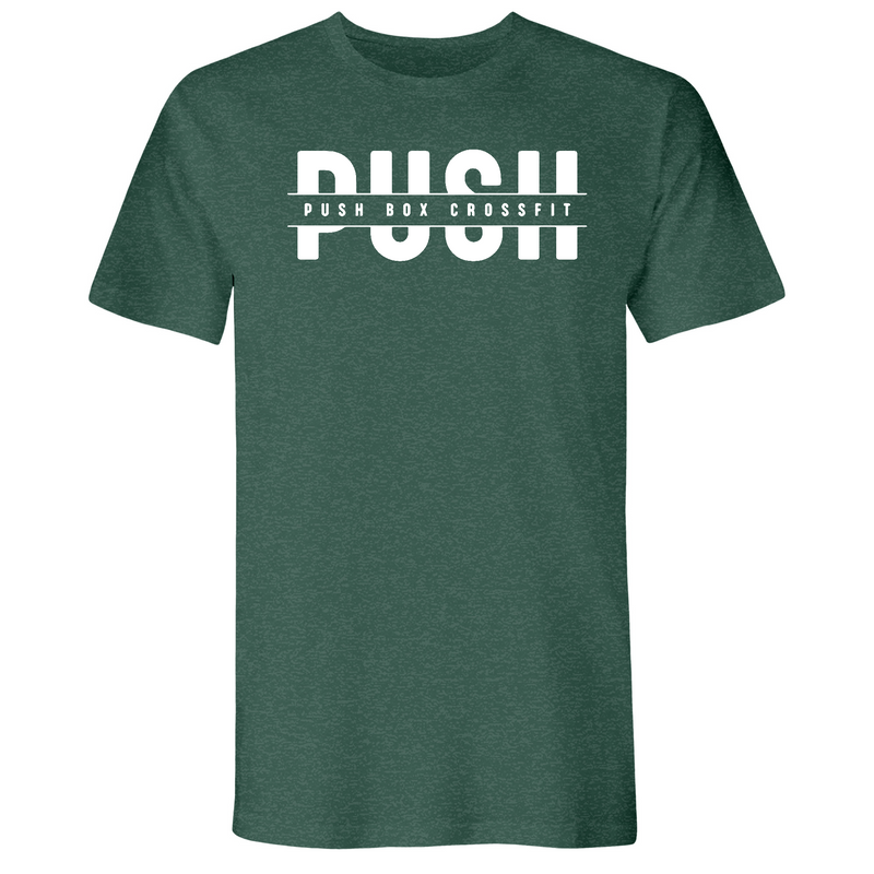 Mens Small Heather Forest Green Style_T-Shirt
