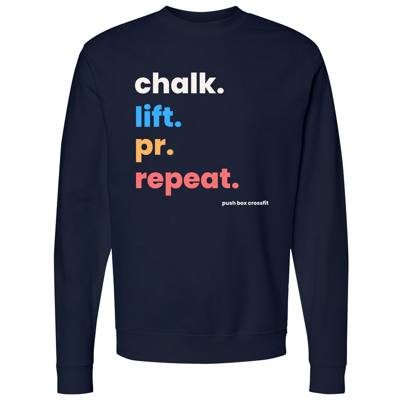 Mens Small Classic Navy Heather Style_Sweatshirt