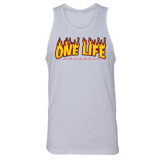 Mens Small Heather Gray Style_Tank Top