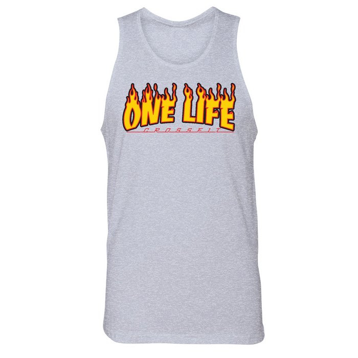 Mens Small Heather Gray Style_Tank Top