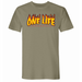 Mens Small Light Olive Style_T-Shirt