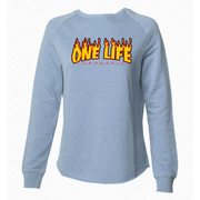 Womens Small Misty Blue Style_Sweatshirt