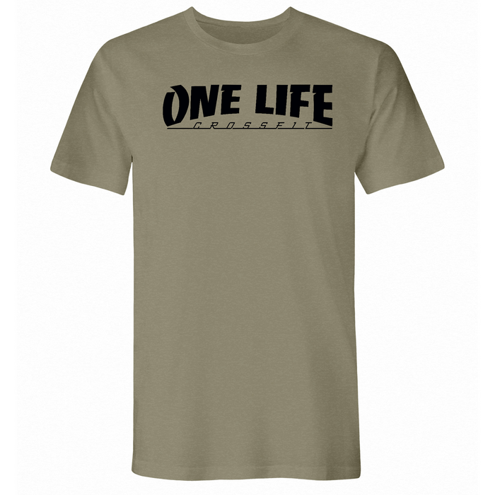 Mens Small Light Olive Style_T-Shirt