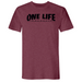 Mens Small Heather Maroon Style_T-Shirt