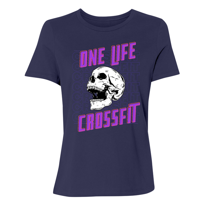Womens Small Navy Style_T-Shirt