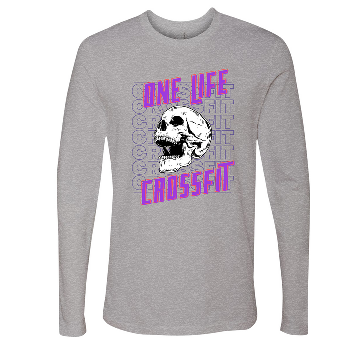 Mens Small Heather Gray Style_Long Sleeve