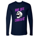 Mens Small Midnight Navy Style_Long Sleeve