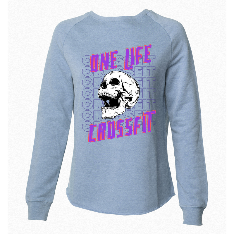 Womens Small Misty Blue Style_Sweatshirt