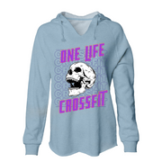 Womens Small Misty Blue Style_Hoodie