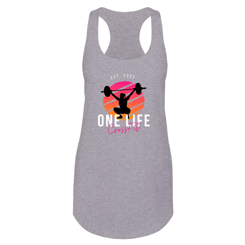 Womens Small Heather Gray Style_Tank Top