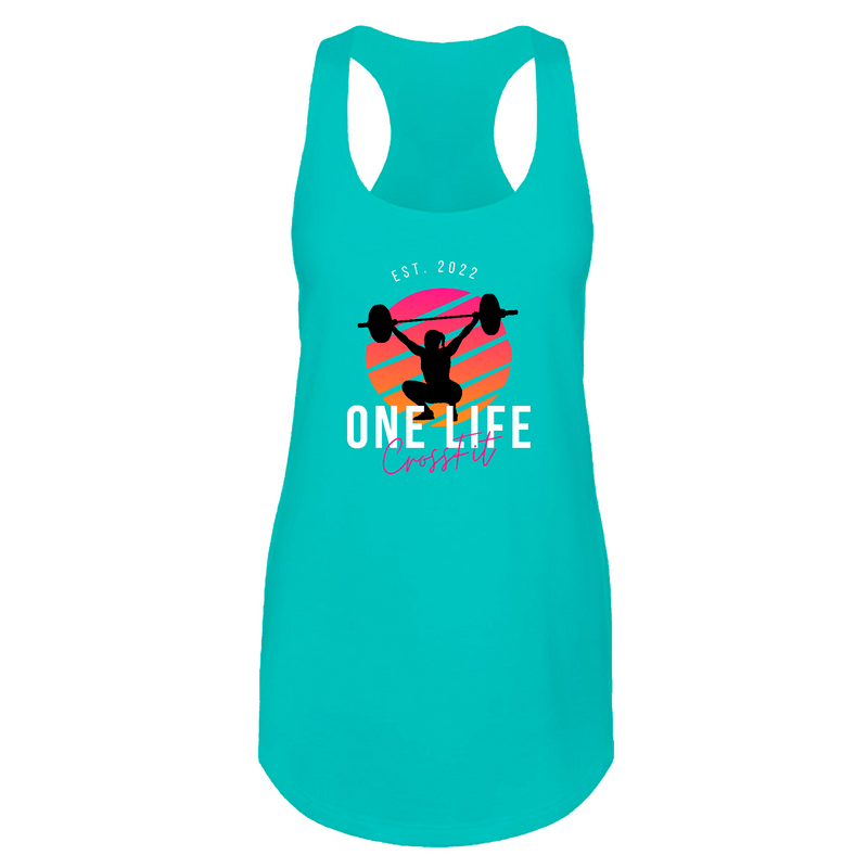 Womens Small Tahiti Blue Style_Tank Top