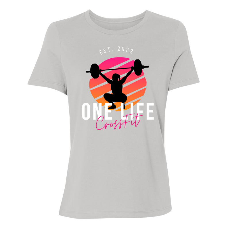 Womens Small Solid Athletic Grey Style_T-Shirt