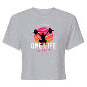 Womens Small Heather Gray Style_T-Shirt