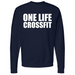 Mens Small Classic Navy Heather Style_Sweatshirt