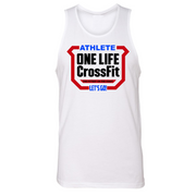 Mens Small White Style_Tank Top