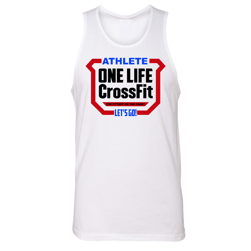 Mens Small White Style_Tank Top