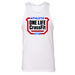 Mens Small White Style_Tank Top