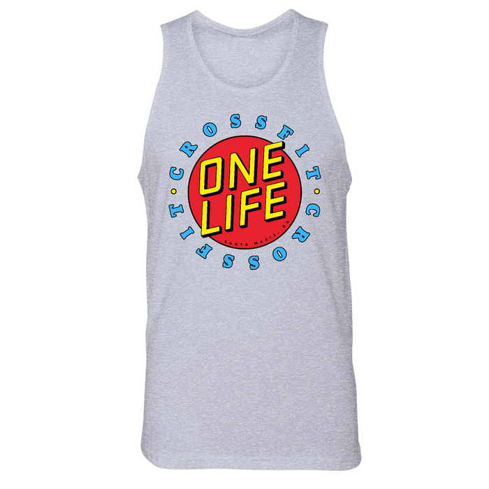 Mens Small Heather Gray Style_Tank Top