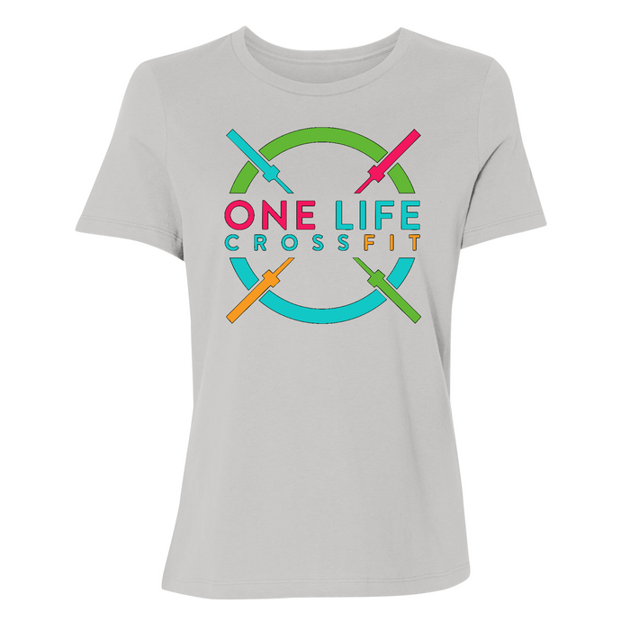 Womens Small Solid Athletic Grey Style_T-Shirt