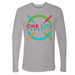 Mens Small Heather Gray Style_Long Sleeve