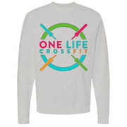Mens Small Grey Heather Style_Sweatshirt