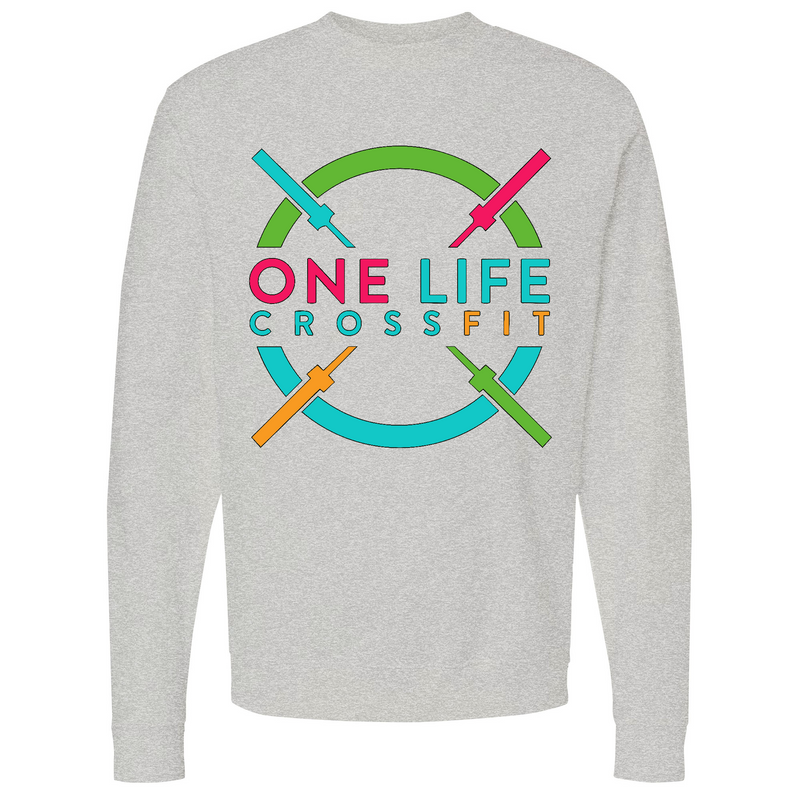 Mens Small Grey Heather Style_Sweatshirt