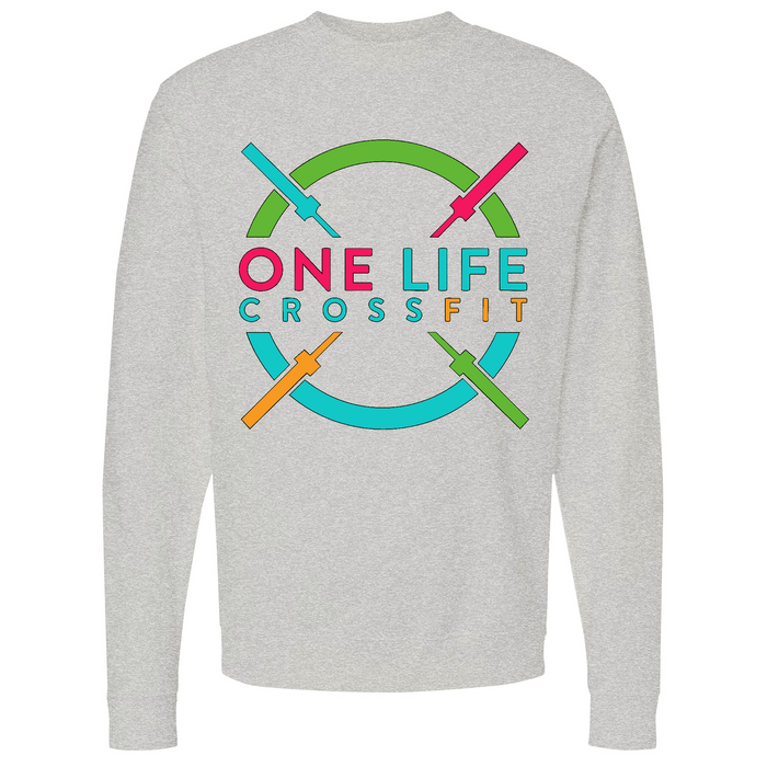 Mens Small Grey Heather Style_Sweatshirt