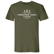 Mens Small Military Green Style_T-Shirt