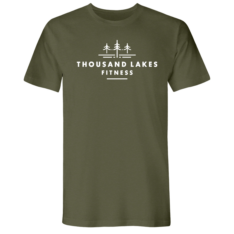 Mens Small Military Green Style_T-Shirt
