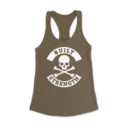 Womens X-Small Military Green Style_Tank Top