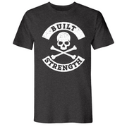 Mens Small Heather Heavy Metal Style_T-Shirt