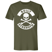 Mens Small Military Green Style_T-Shirt