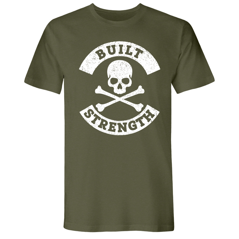 Mens Small Military Green Style_T-Shirt