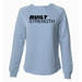 Womens Small Misty Blue Style_Sweatshirt