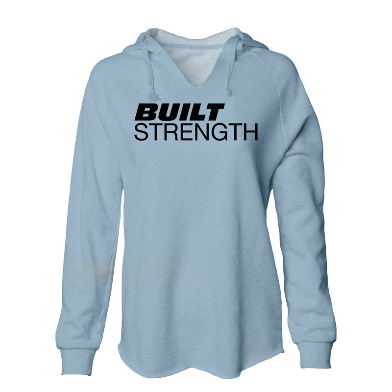 Womens Small Misty Blue Style_Hoodie