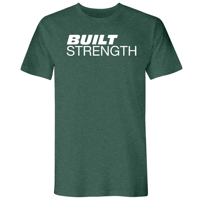 Mens Small Heather Forest Green Style_T-Shirt