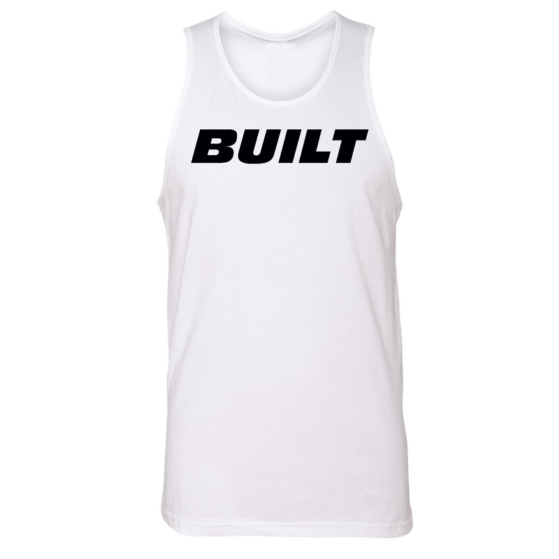 Mens Small White Style_Tank Top