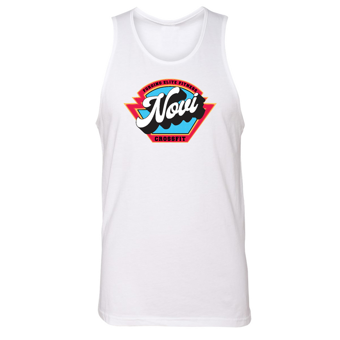 Mens Small White Style_Tank Top