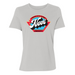 Womens Small Solid Athletic Grey Style_T-Shirt