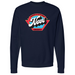 Mens Small Classic Navy Heather Style_Sweatshirt