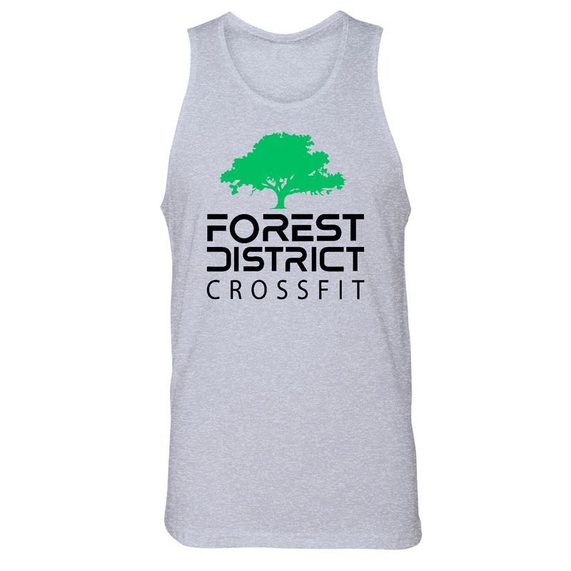 Mens Small Heather Gray Style_Tank Top
