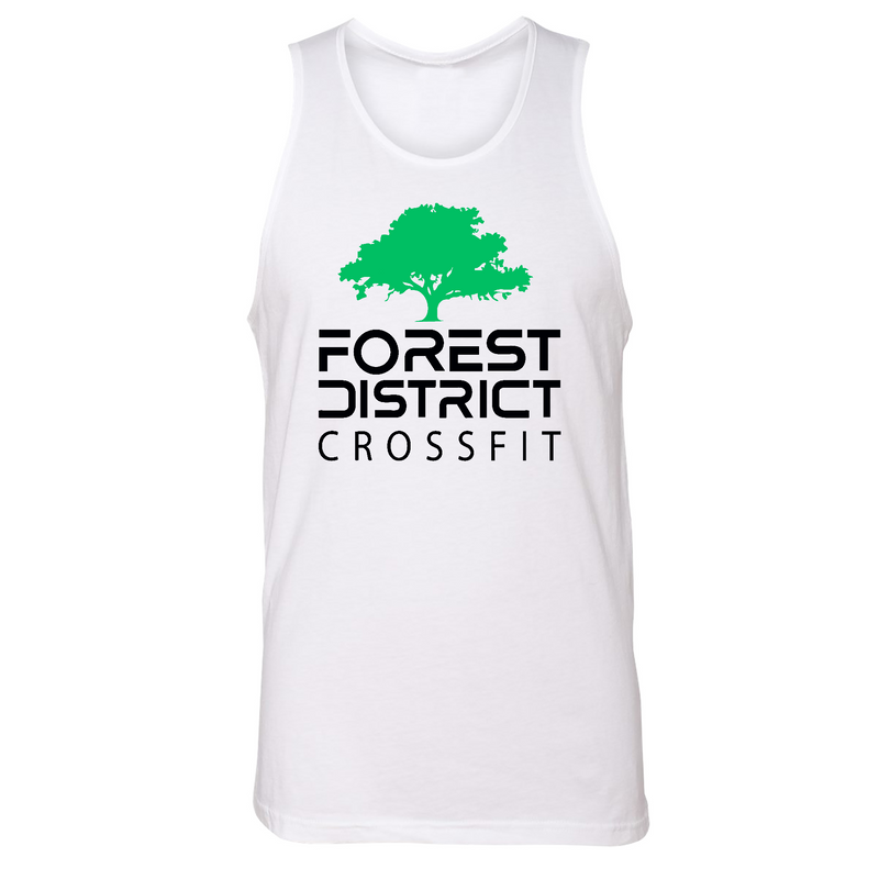 Mens Small White Style_Tank Top