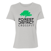 Womens Small Solid Athletic Grey Style_T-Shirt